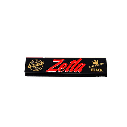 Zetla Zigarettenpapier, schwarz, King Size Slim